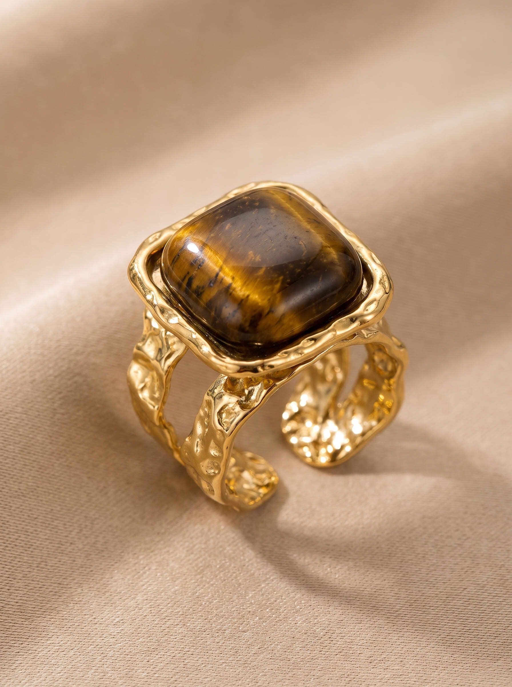 Grossiste LOLO & YAYA - Bague Fauve d’Or