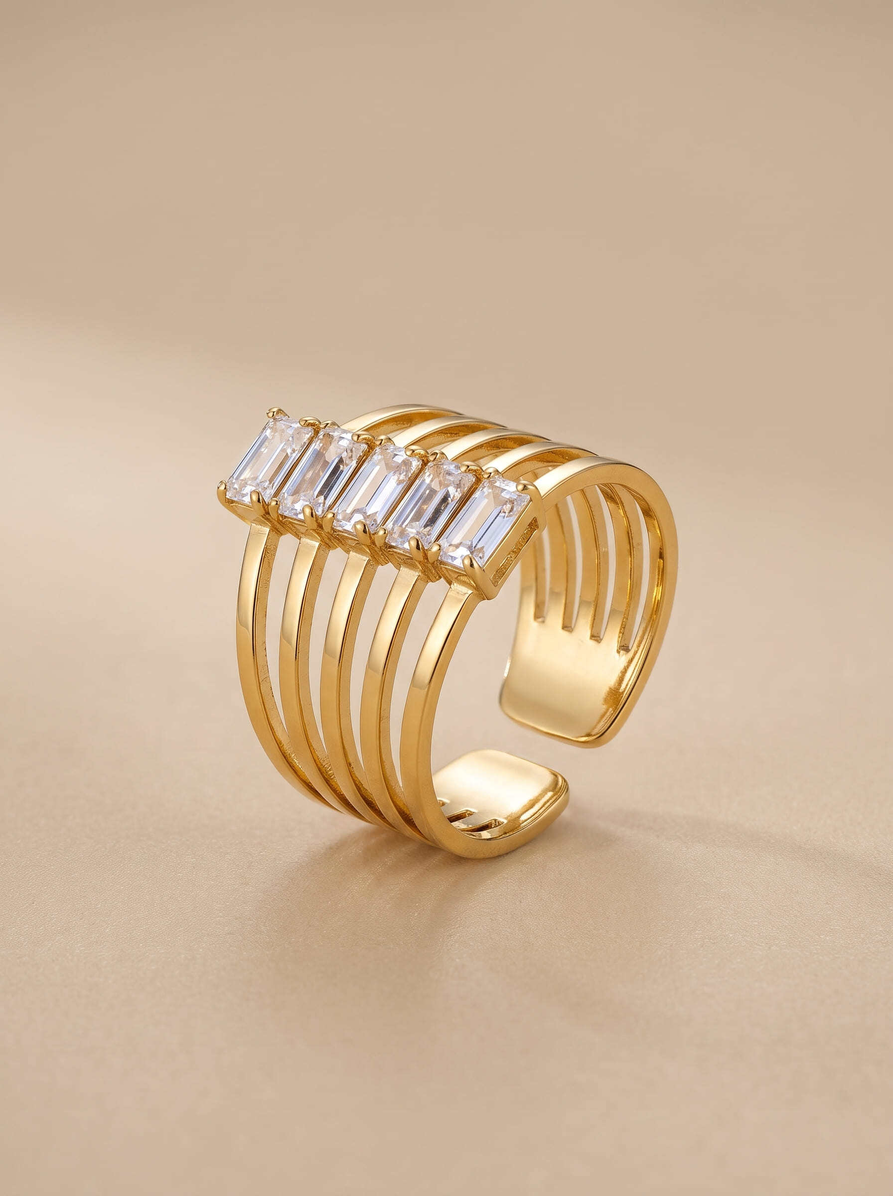 Wholesaler LOLO & YAYA - Golden Prism Ring