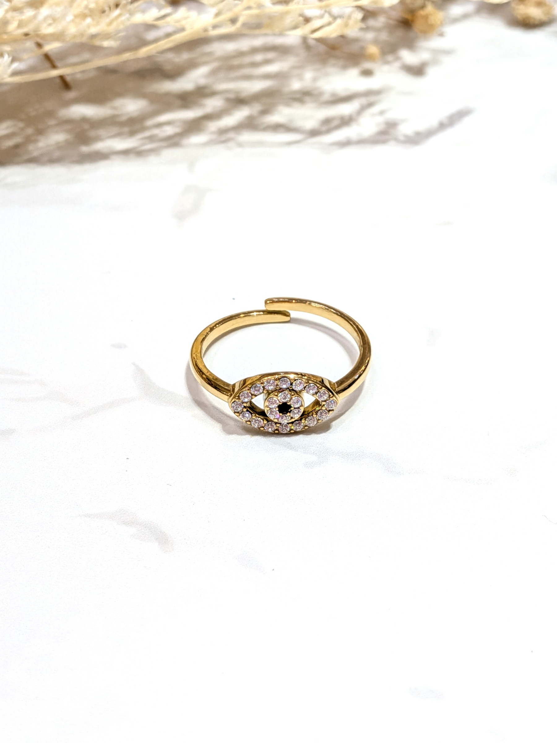 Wholesaler LOLO & YAYA - Chikipir Eye Ring in Stainless Steel