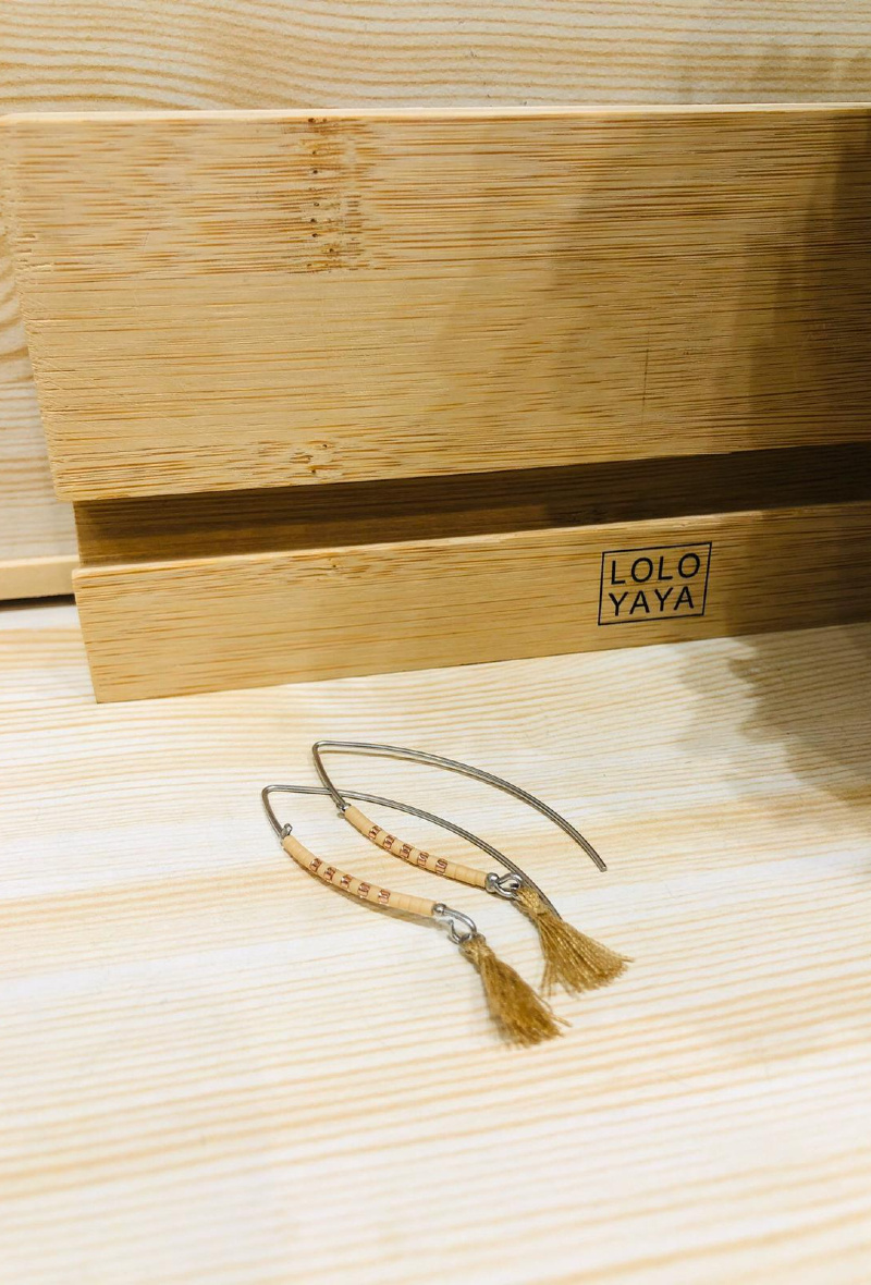 Grossiste LOLO & YAYA - Boucle d’Oreille Melina en Acier inoxydable
