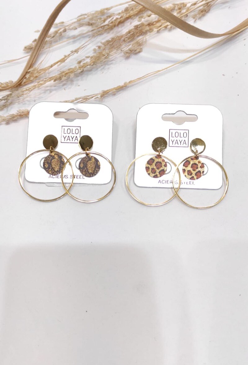 Wholesaler Lolo & Yaya - Earrings in Stainless Steel