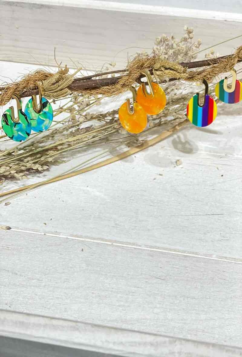 Grossiste LOLO & YAYA - 36920 Boucles d’oreilles en acier
