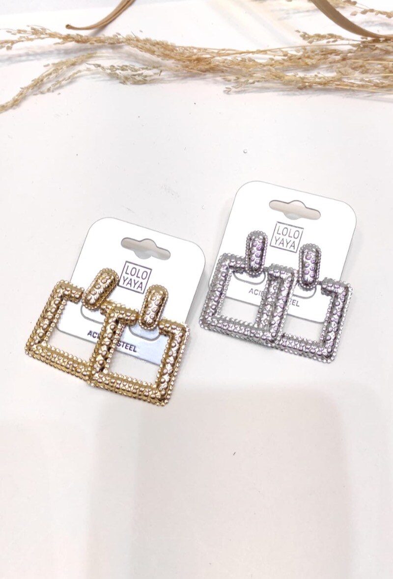 Grossiste LOLO & YAYA - 41024 Boucles d’oreilles en Acier inoxydable