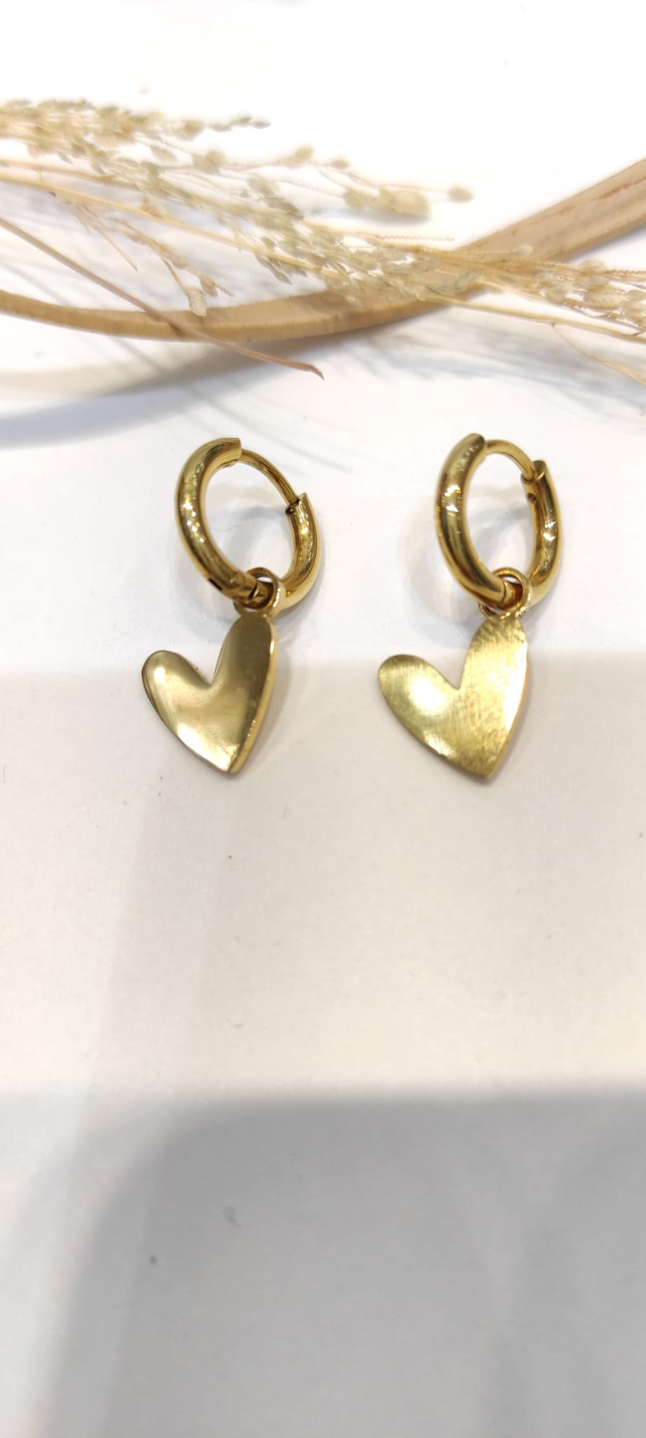 Wholesaler LOLO & YAYA - Boucles d’oreilles coeur Armance en acier inoxydable