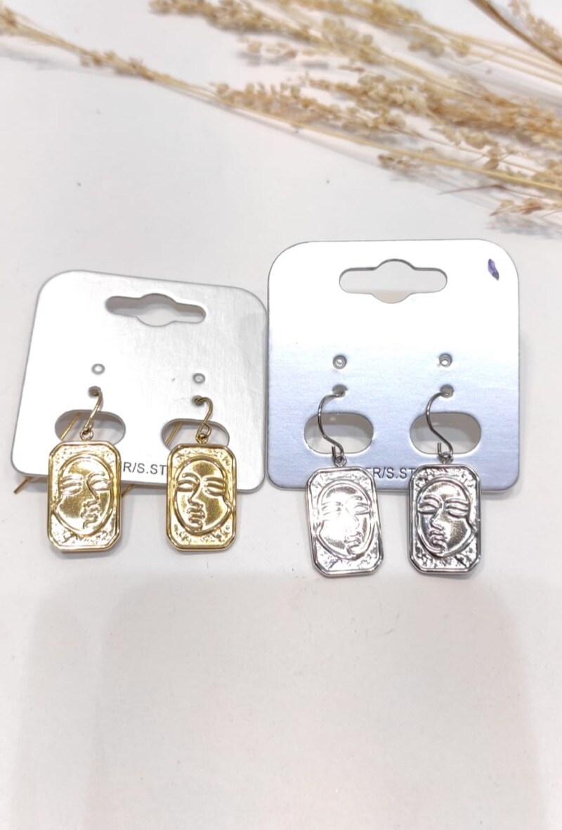 Wholesaler LOLO & YAYA - Boucles d’oreilles tige Myriam en acier inoxydable
