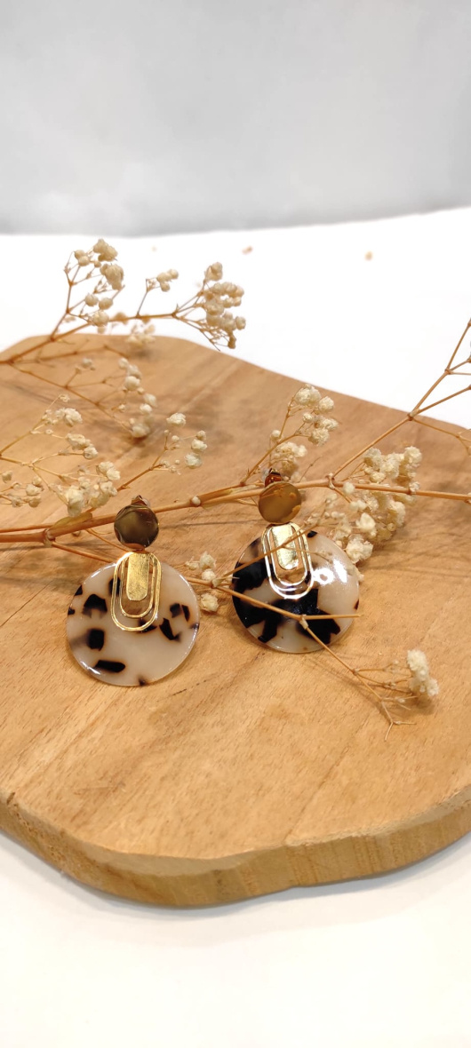 Grossiste Lolo & Yaya - Boucles d’oreilles Aliza en acier inoxydable