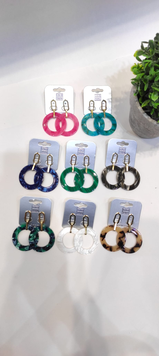 Wholesaler Lolo & Yaya - Boucles d’oreilles Diogou en acier inoxydable