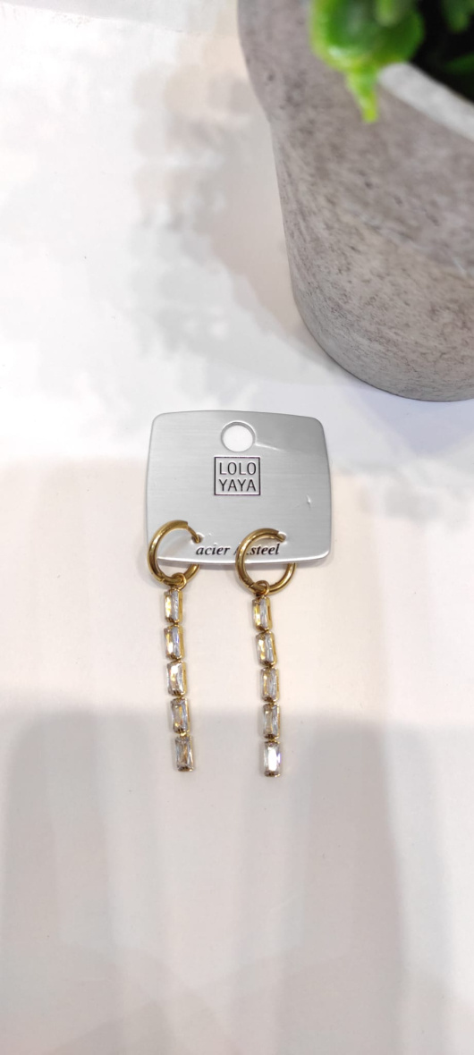 Wholesaler LOLO & YAYA - Suzel earrings in stainless steel