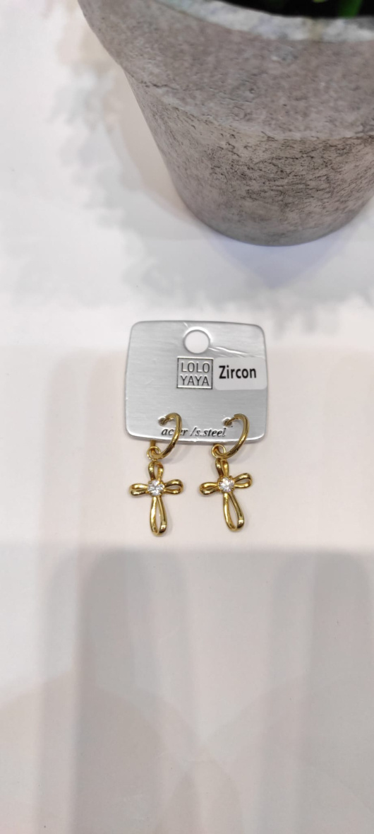 Wholesaler LOLO & YAYA - Dior stainless steel earrings