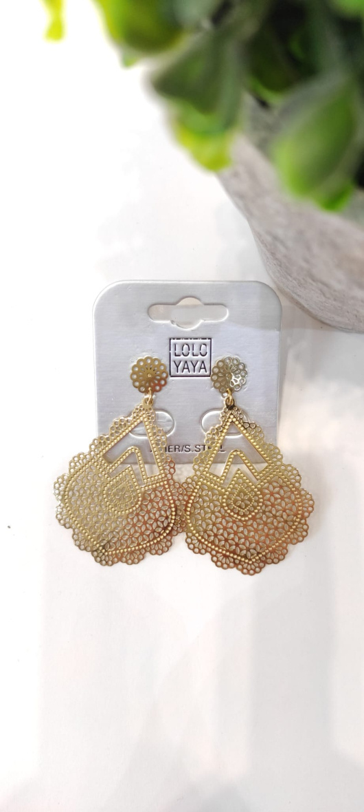 Wholesaler LOLO & YAYA - Roselene stainless steel earrings