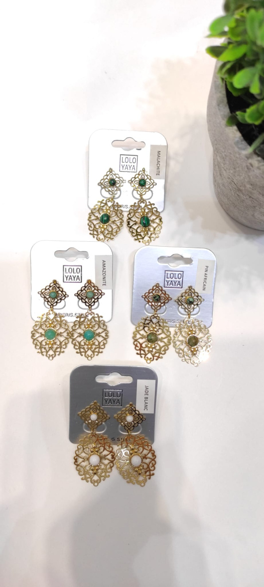 Wholesaler LOLO & YAYA - Lara stainless steel earrings