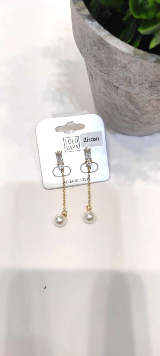 Wholesaler LOLO & YAYA - Aéna stainless steel earrings