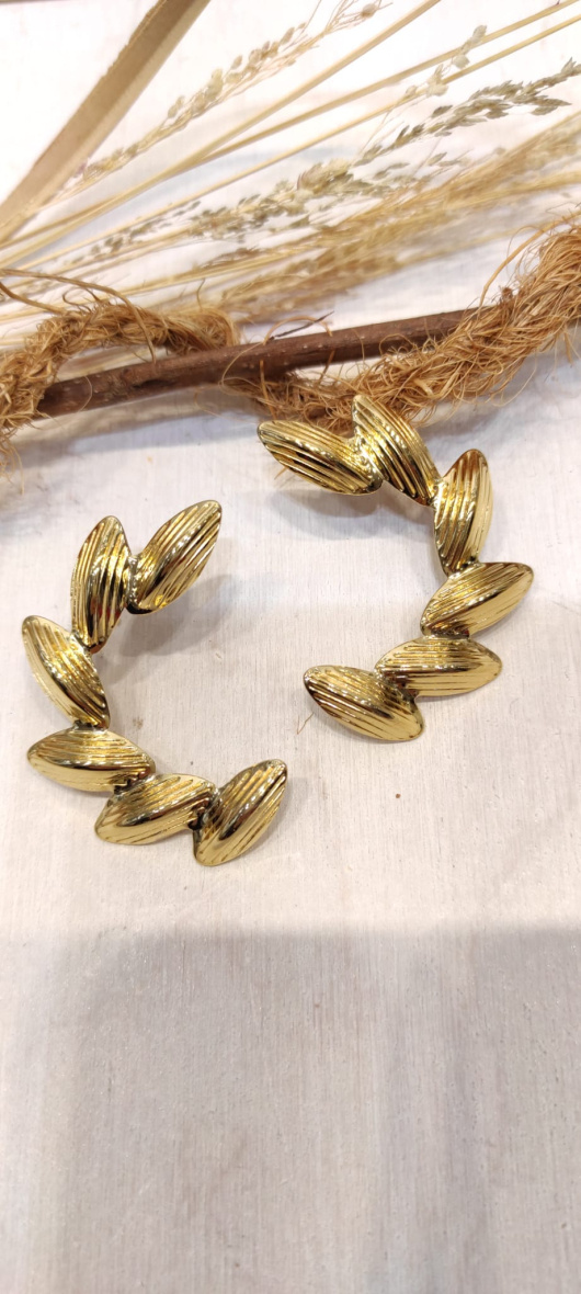 Wholesaler LOLO & YAYA - Guislaine earrings in stainless steel