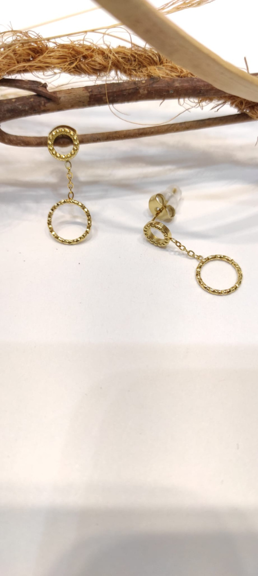Wholesaler LOLO & YAYA - Dawn earrings in stainless steel