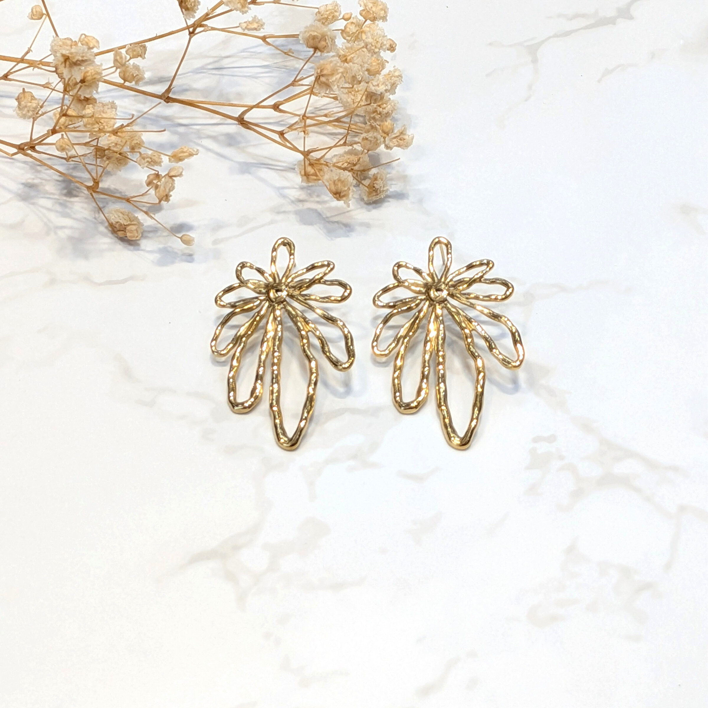Wholesaler Lolo & Yaya - Stainless steel Mickosion earrings