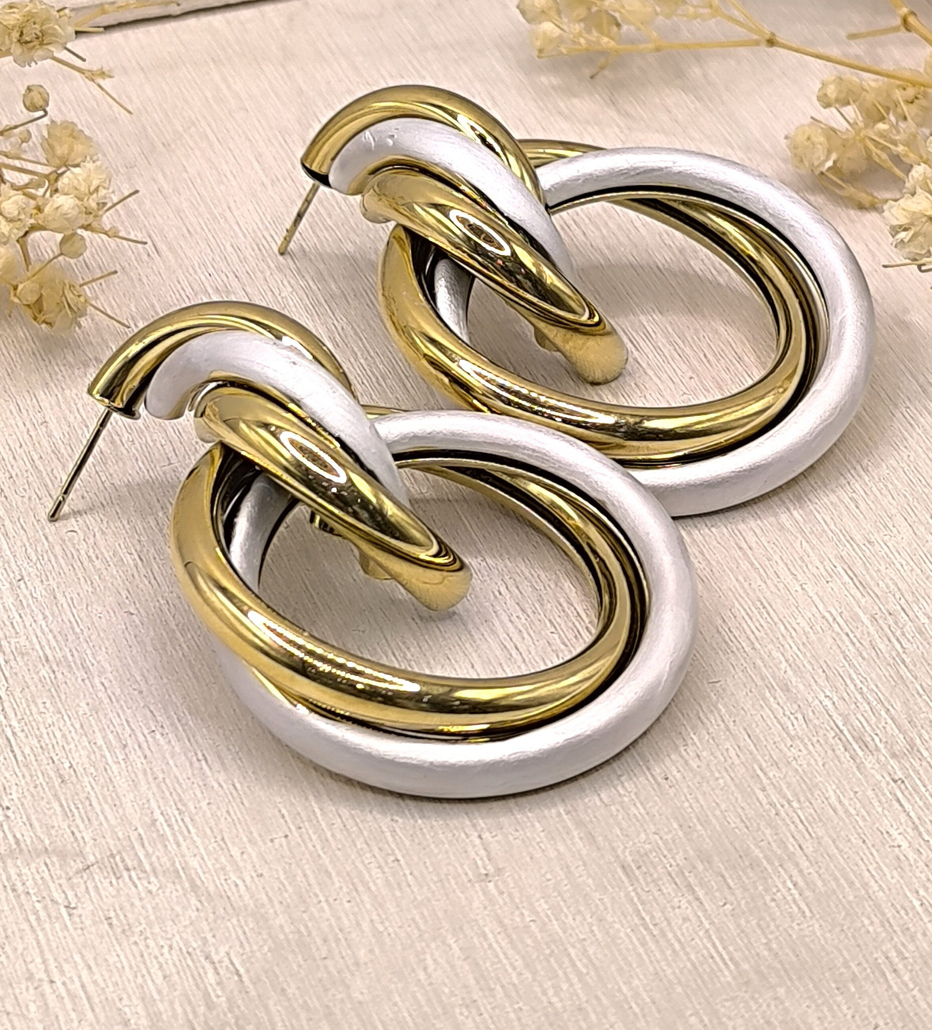 Wholesaler Lolo & Yaya - Stainless steel beurnonuc earring