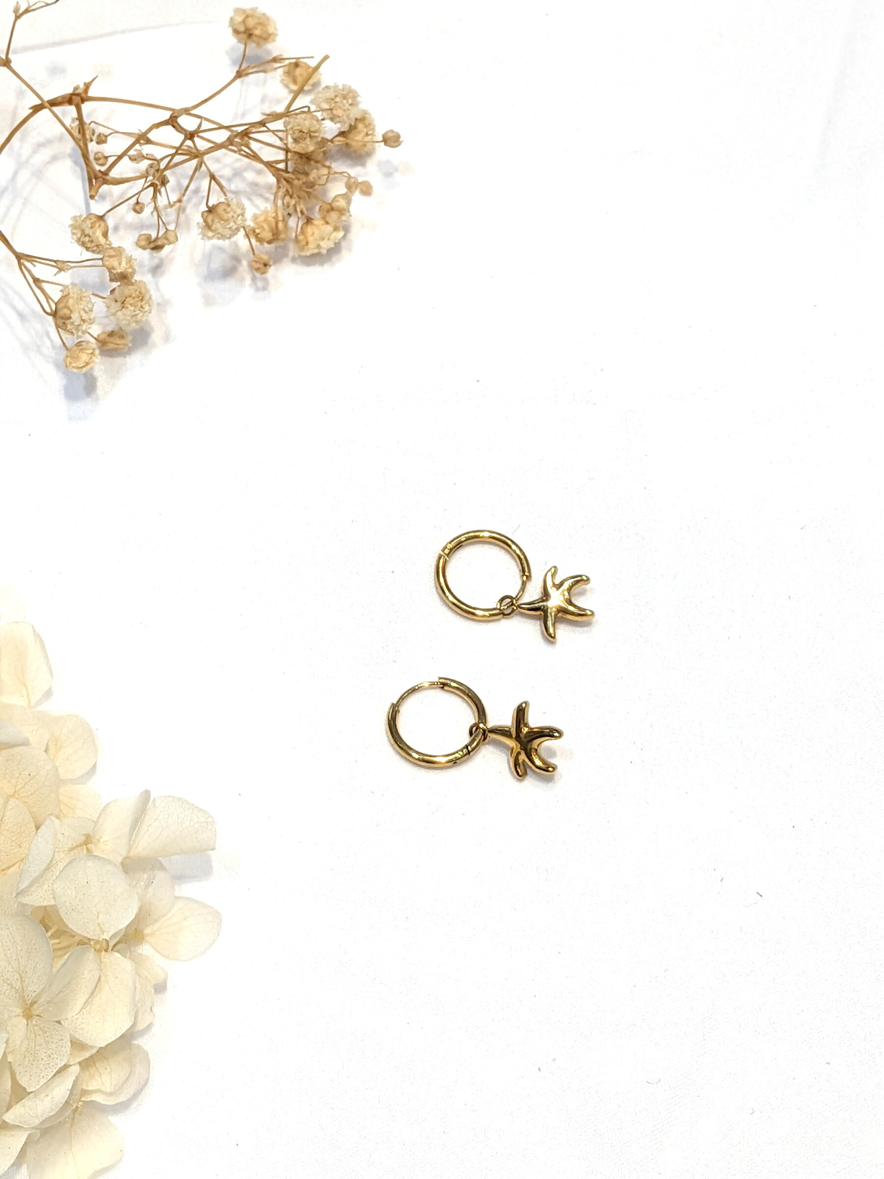 Wholesaler Lolo & Yaya - Starmia Earm Earm Earm Earls in stainless steel