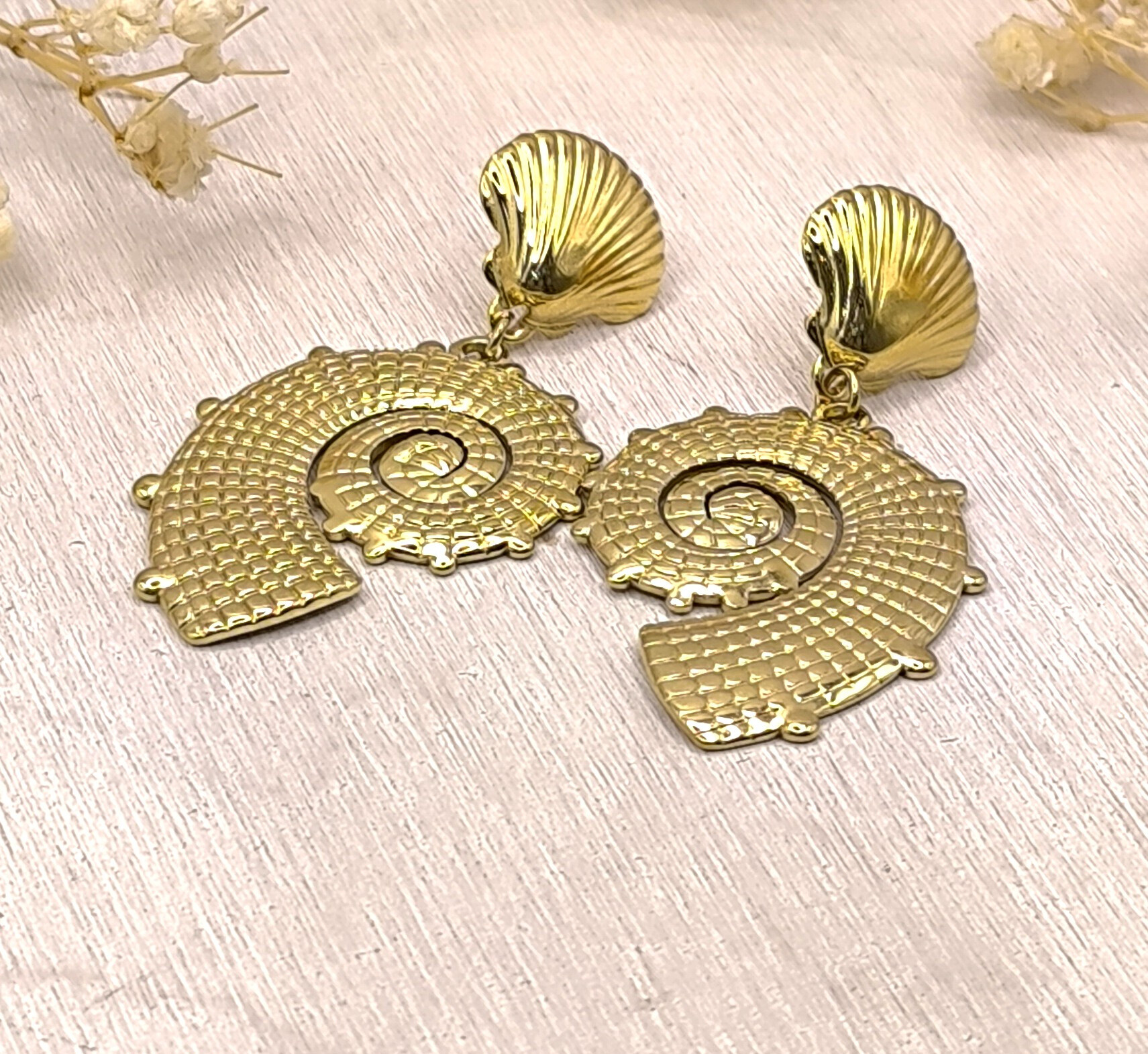 Wholesaler Lolo & Yaya - Stainless steel bartabarba earring