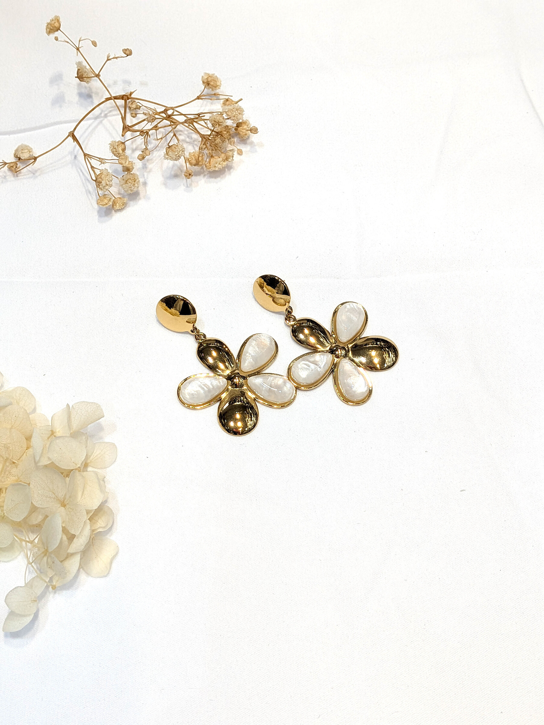 Wholesaler Lolo & Yaya - Bloomse Bloomse flower flowers in stainless steel