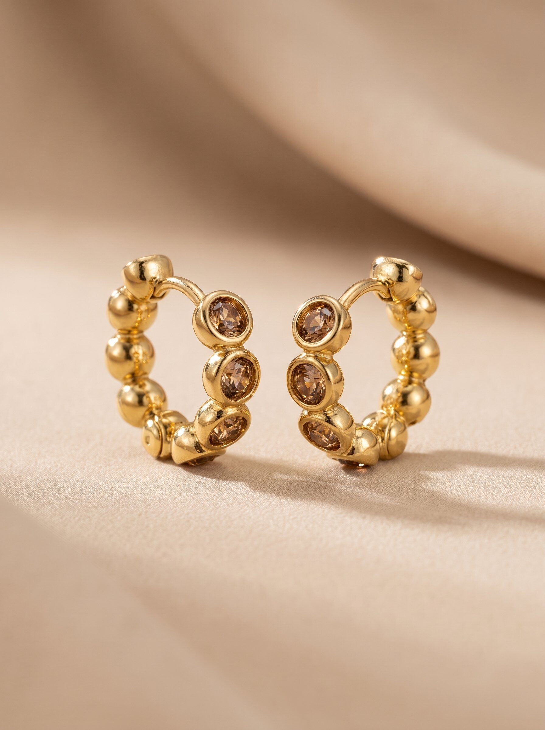 Grossiste LOLO & YAYA - Boucles d'oreilles Aurum