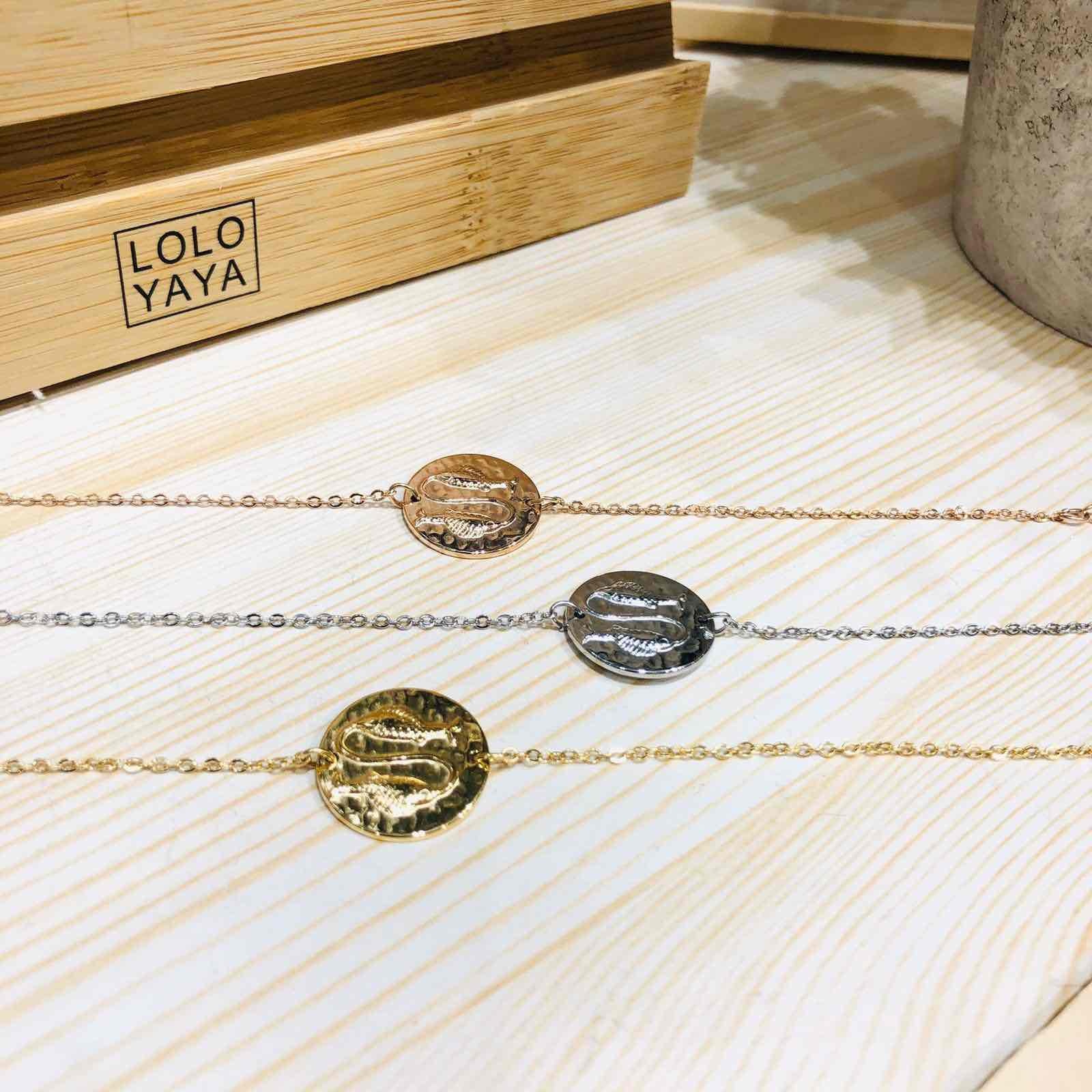 Grossiste LOLO & YAYA - Bracelet Astro " Poisson ♓ " en Acier inoxydable