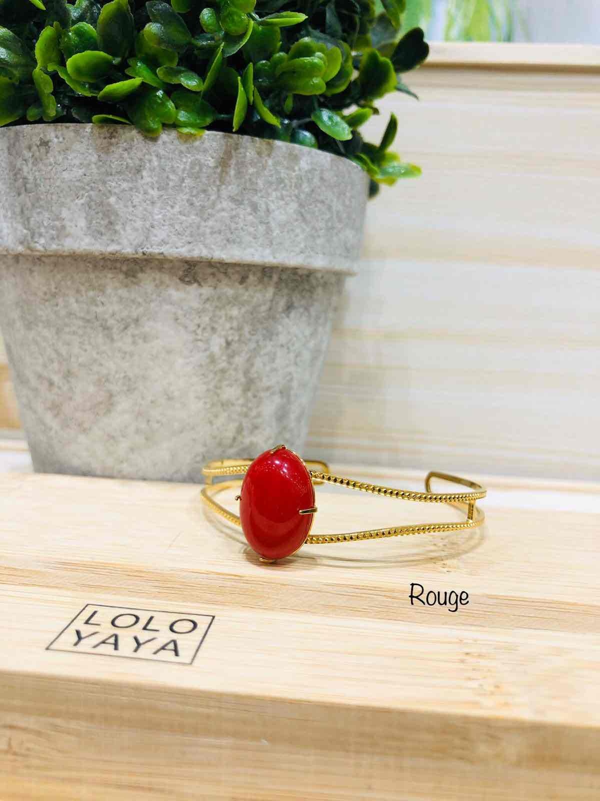 Grossiste LOLO & YAYA - Bracelet Jonc Leonie en Acier inoxydable