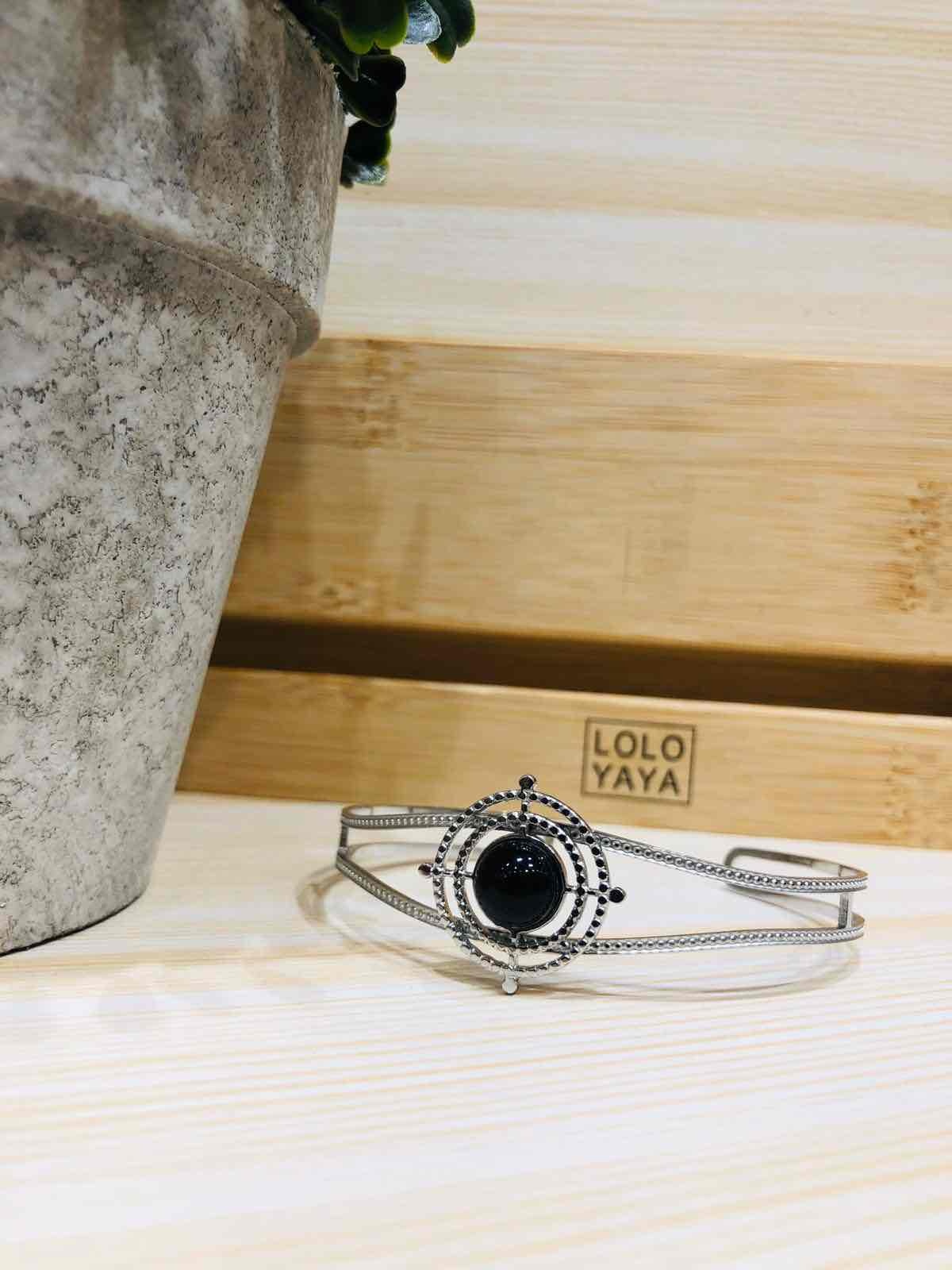 Grossiste LOLO & YAYA - Bracelet Jonc Galaxy en Acier inoxydable
