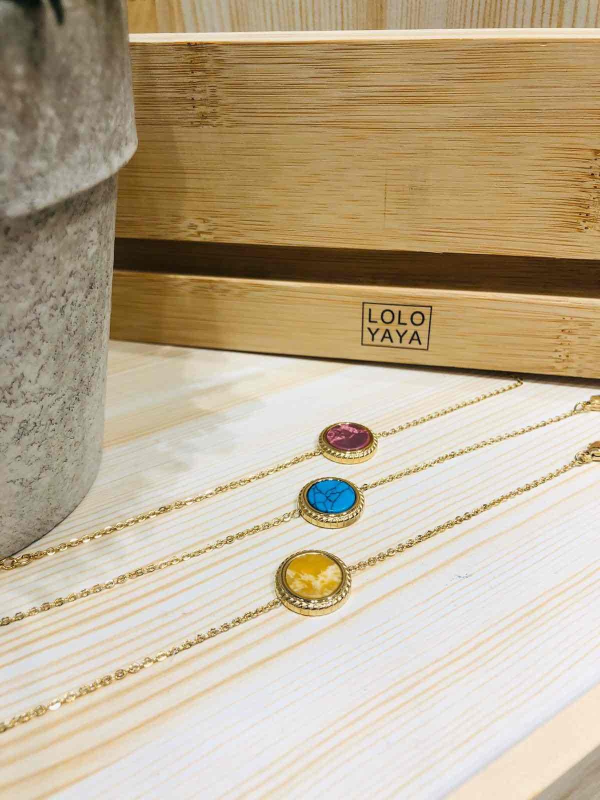 Grossiste LOLO & YAYA - Bracelet Nadine en Acier inoxydable