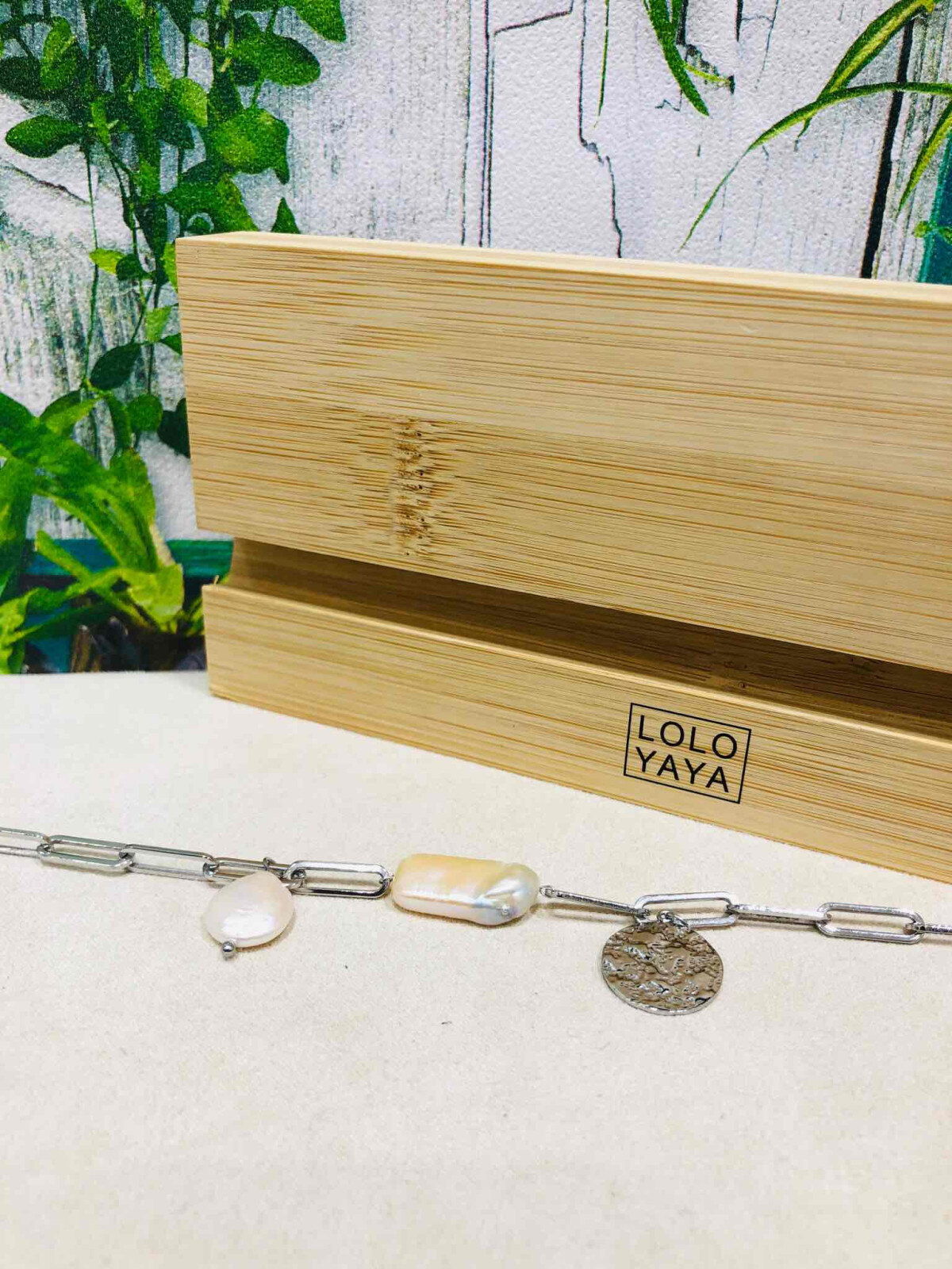 Wholesaler LOLO & YAYA - Bracelet Nacré M in Stainless Steel