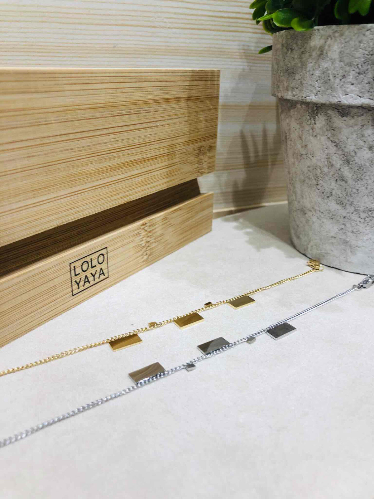 Grossiste LOLO & YAYA - Bracelet Naemi R en Acier Inoxydable
