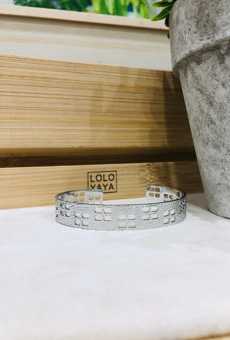 Grossiste LOLO & YAYA - Bracelet Filigrane S en Acier inoxydable
