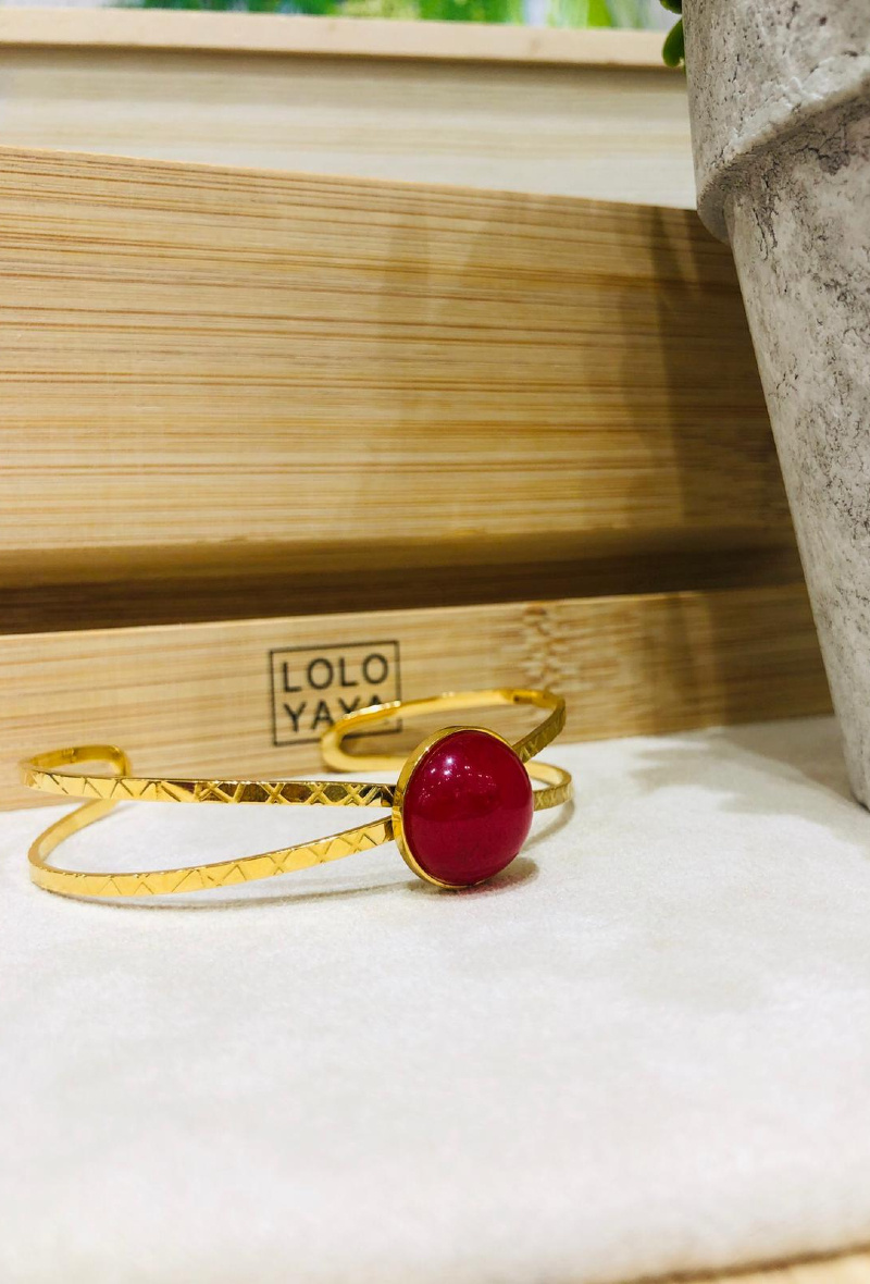 Grossiste LOLO & YAYA - Bracelet Andréa en Acier inoxydable