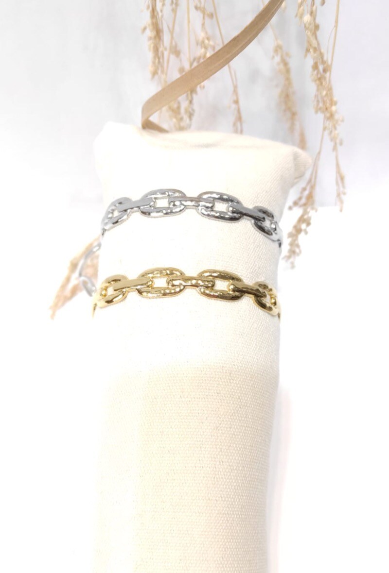 Wholesaler LOLO & YAYA - Rigid band bracelet in Stainless Steel