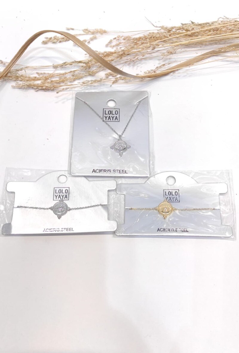 Wholesaler LOLO & YAYA - Bracelet Eya en acier inoxydable