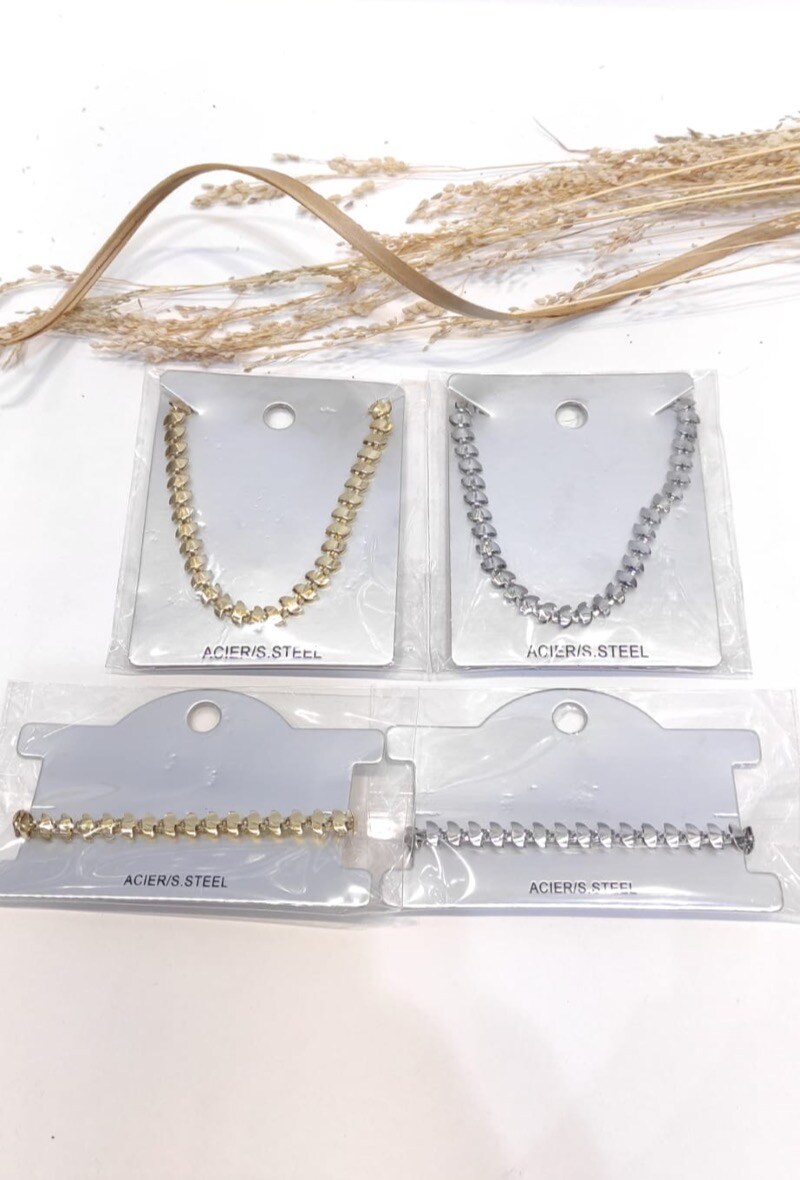 Wholesaler LOLO & YAYA - Bracelet Anouck en acier inoxydable