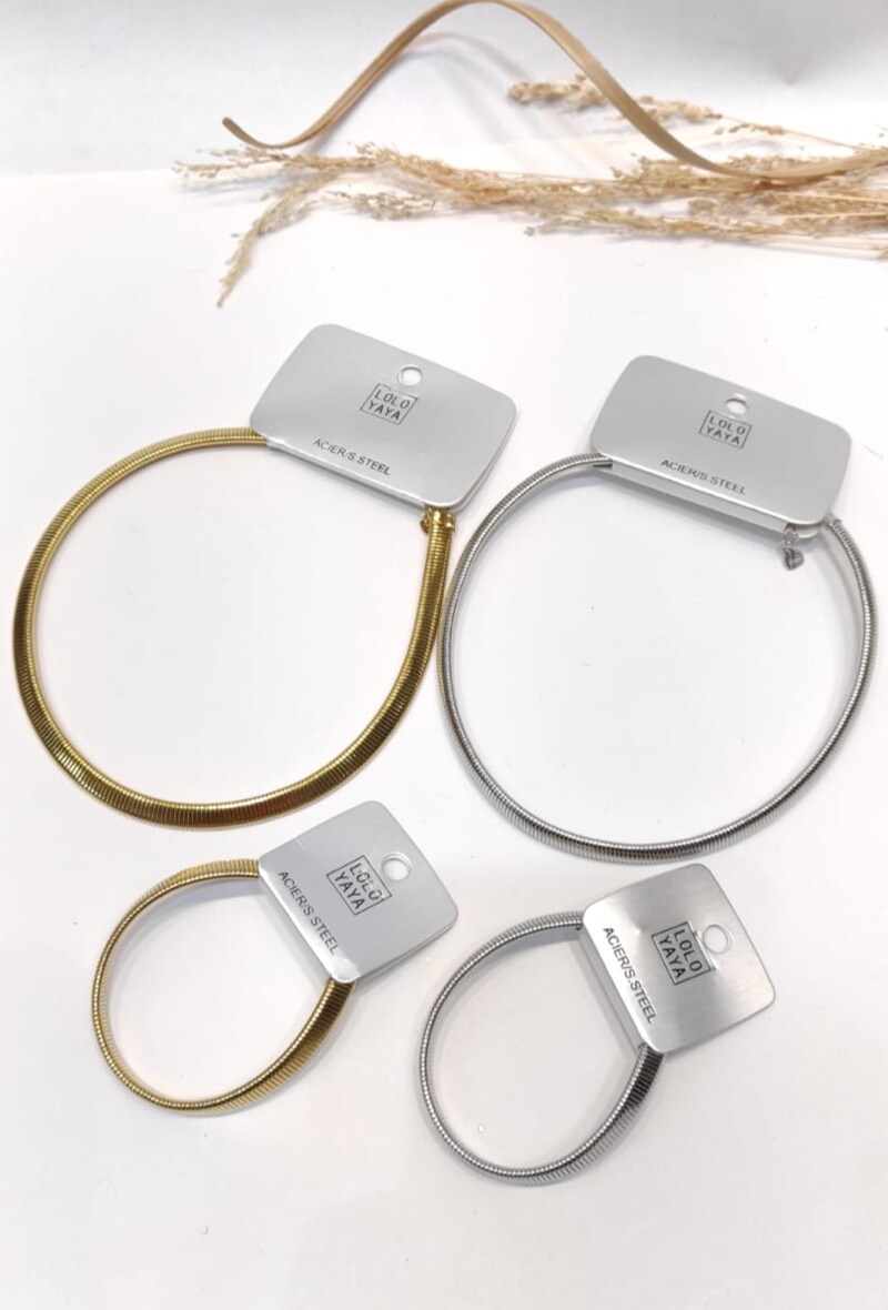 Wholesaler LOLO & YAYA - Bracelet Ella en acier inoxydable
