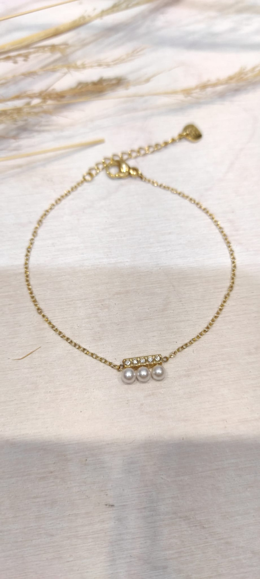 Wholesaler LOLO & YAYA - Timeless Guerina bracelet in stainless steel