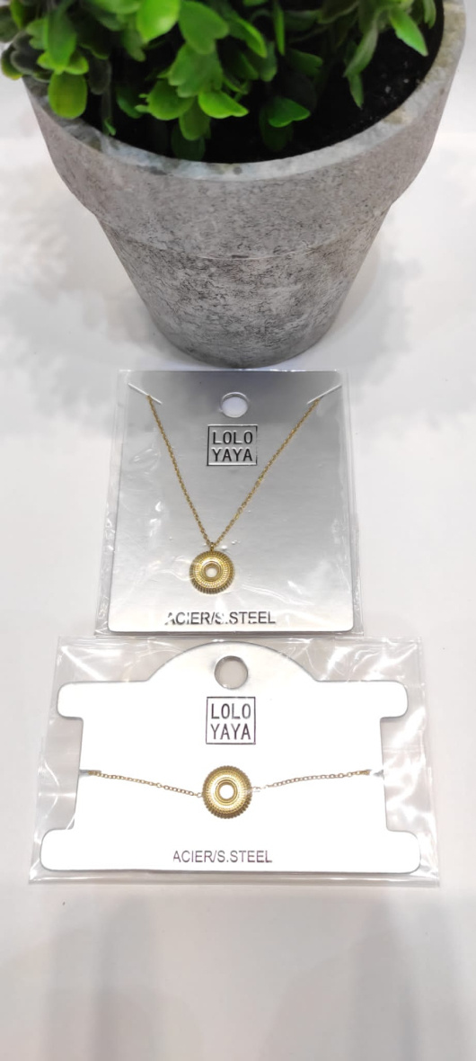 Wholesaler LOLO & YAYA - Timeless Gavina bracelet in stainless steel