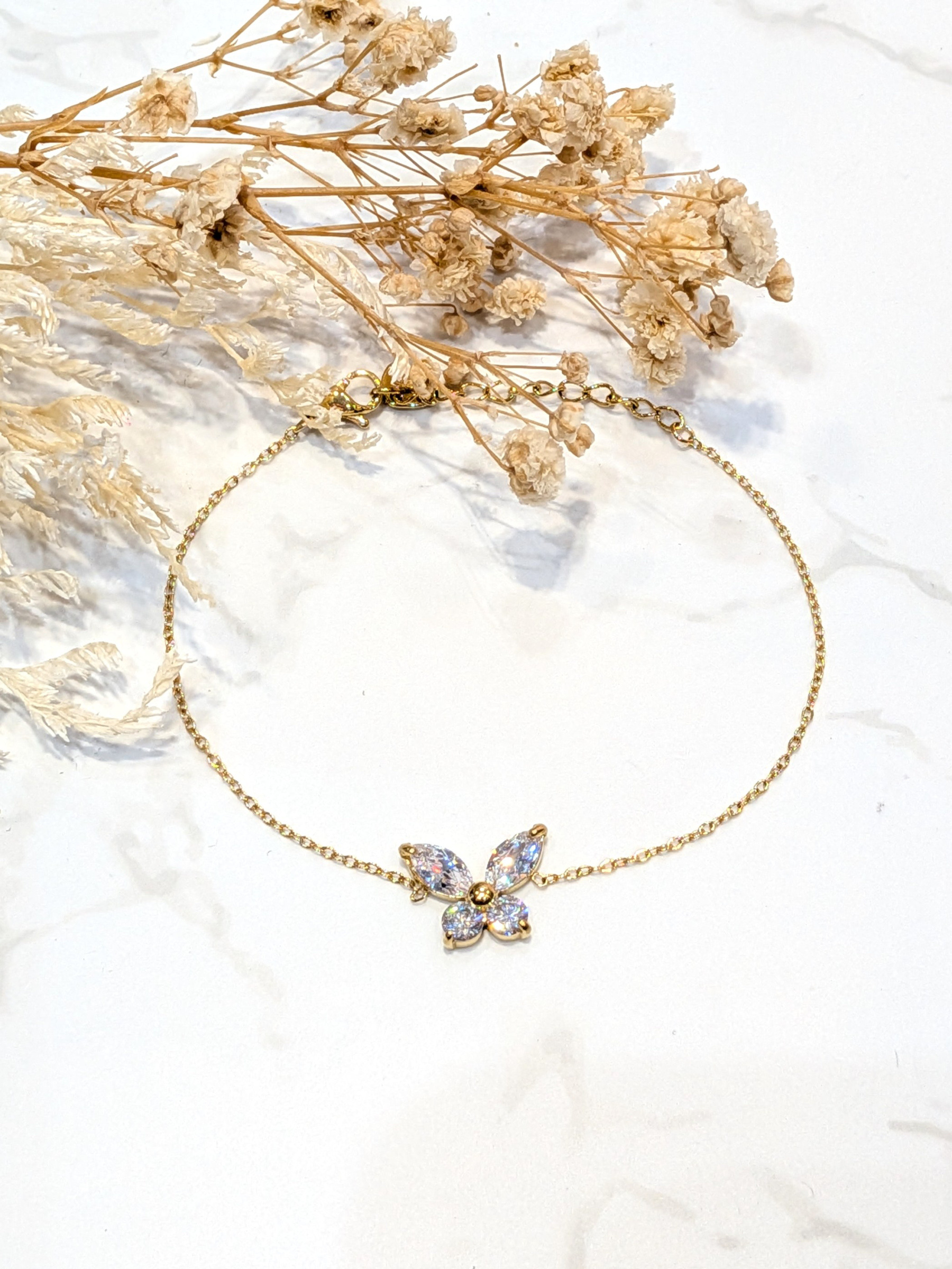 Wholesaler LOLO & YAYA - Famata butterfly stainless steel bracelet