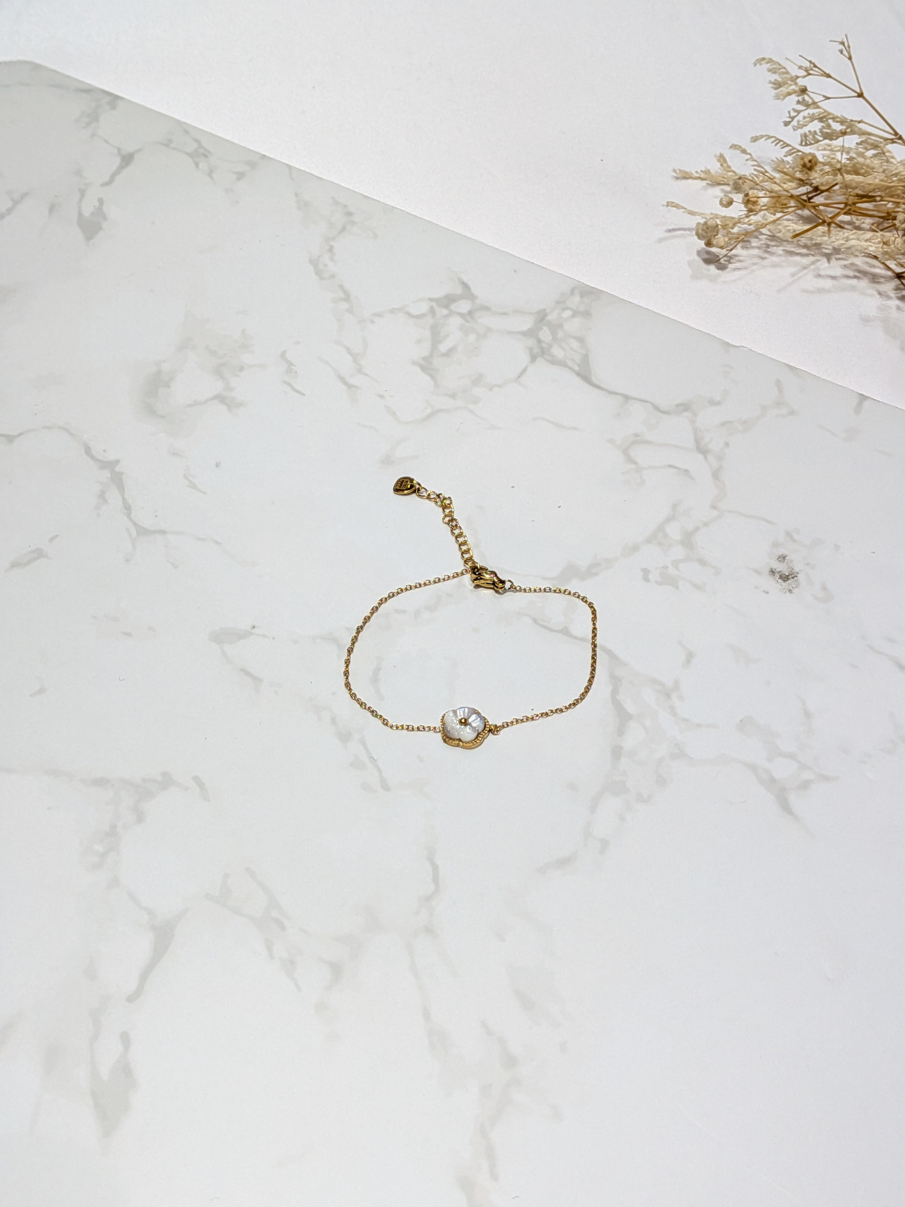 Wholesaler LOLO & YAYA - Stainless steel double heart bracelet