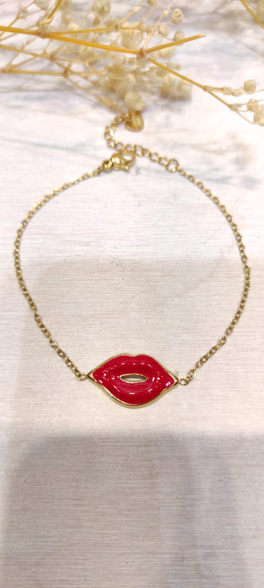 Wholesaler LOLO & YAYA - Stainless steel lipstick bracelet