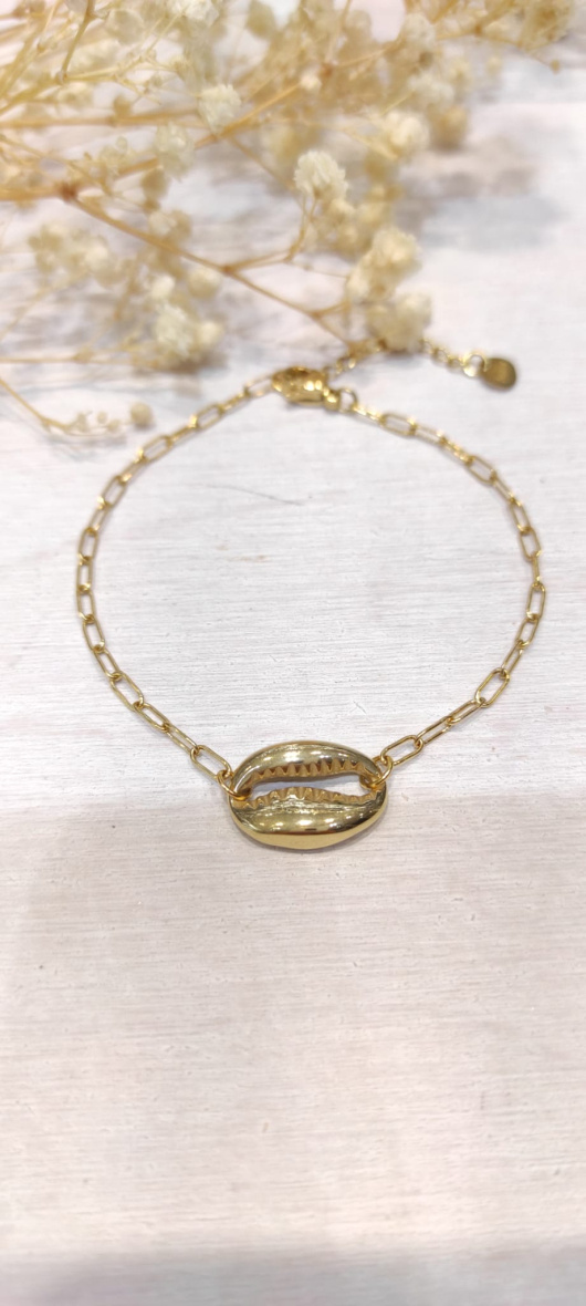 Wholesaler LOLO & YAYA - Stainless steel shell bracelet
