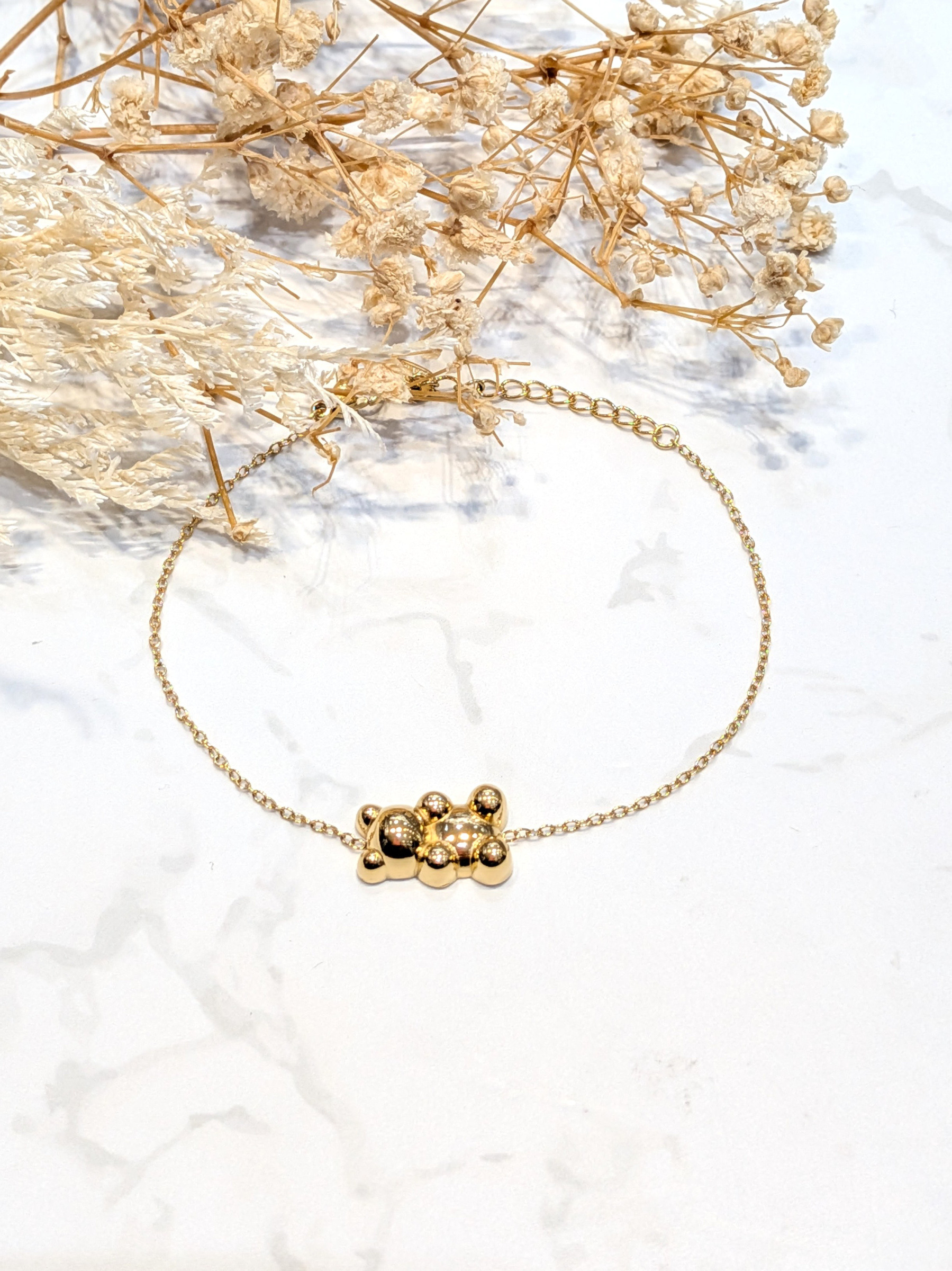 Wholesaler LOLO & YAYA - Timeless Krishna Bear Bracelet in Stainless Steel