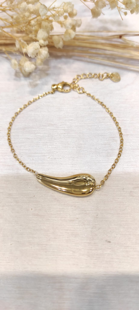 Wholesaler LOLO & YAYA - Timeless Alisonne bracelet in stainless steel