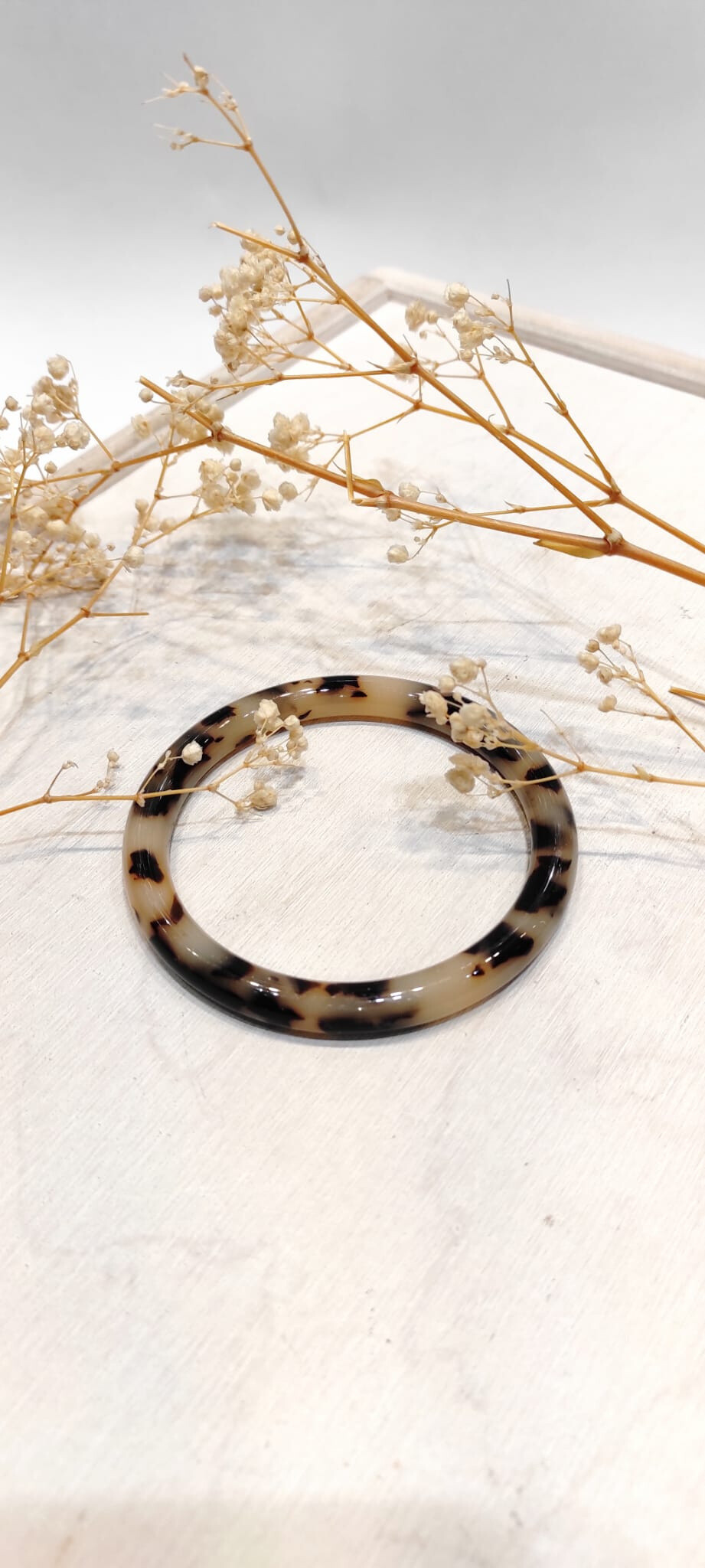 Wholesaler Lolo & Yaya - Miranda leopard rigid bangle bracelet