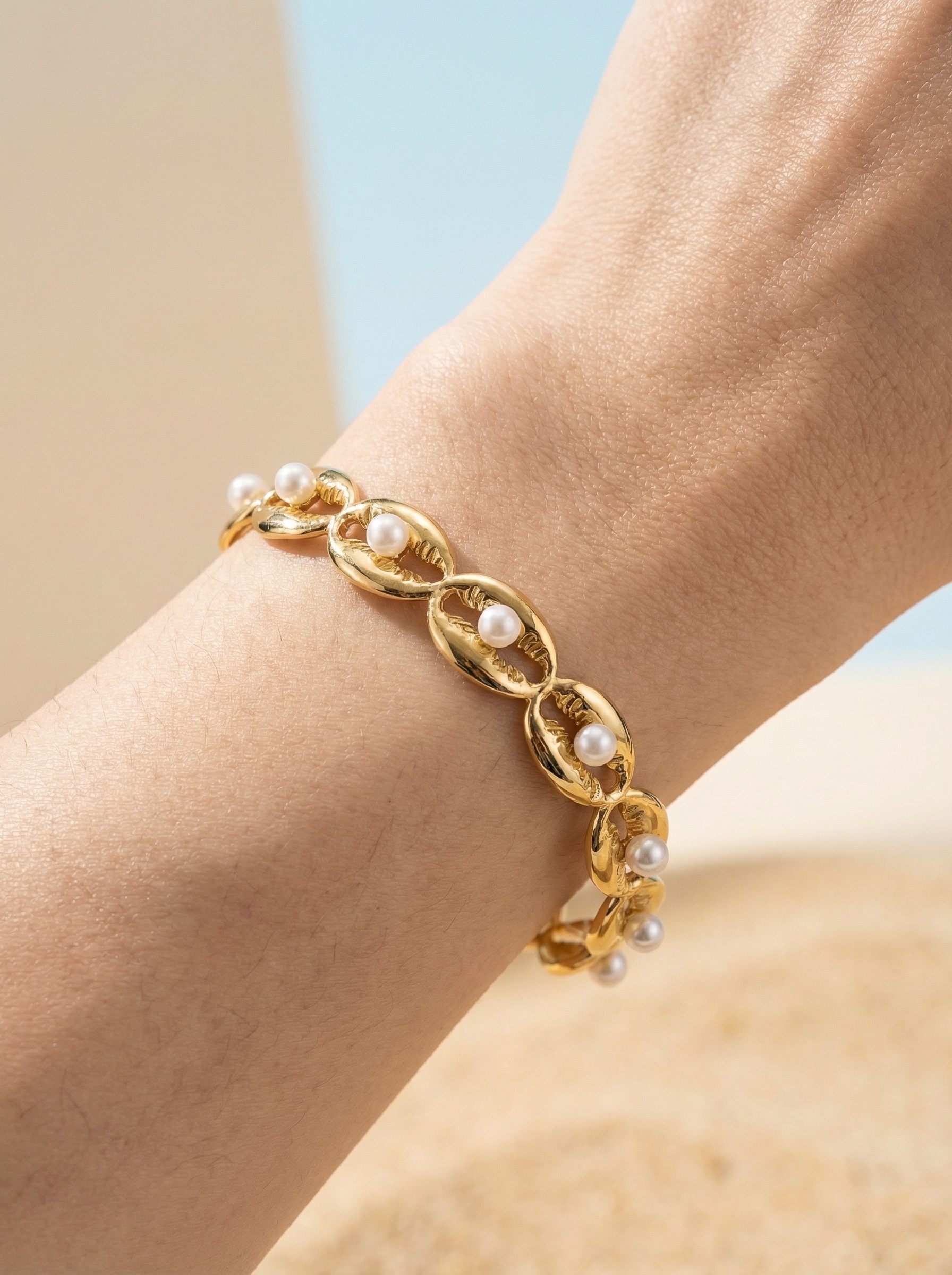 Mayorista LOLO & YAYA - Brazalete de concha cauri