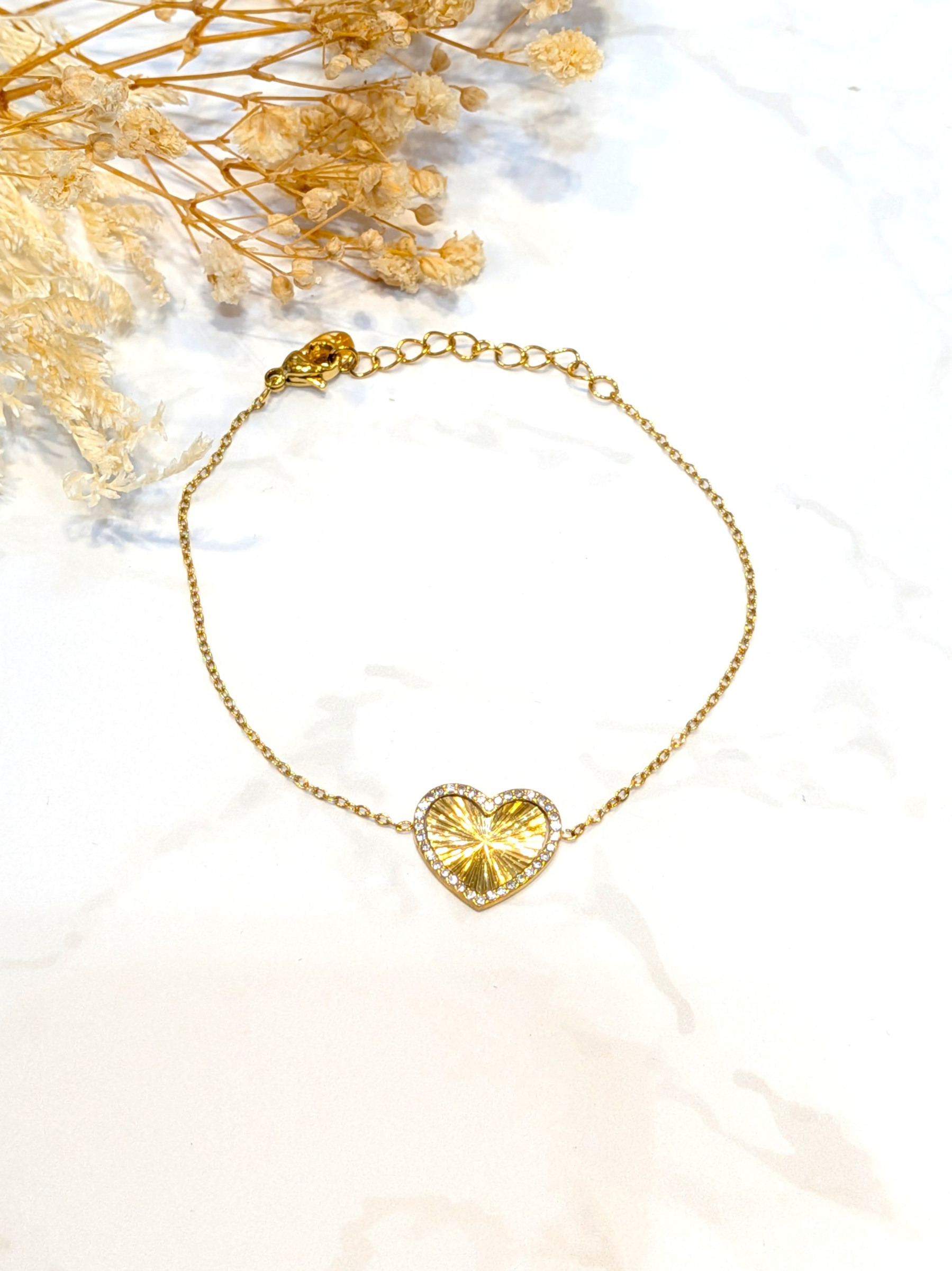 Wholesaler LOLO & YAYA - Lanesterone heart stainless steel bracelet