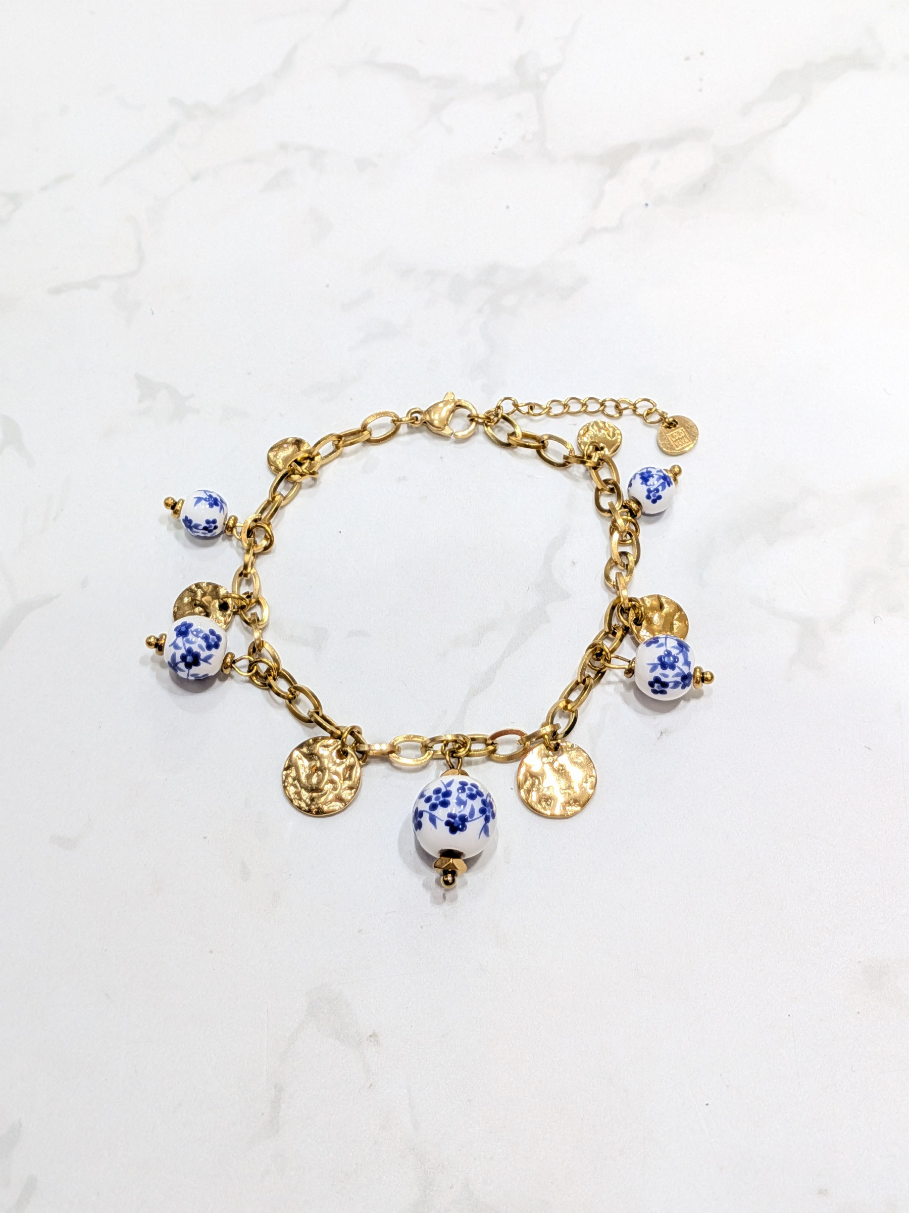 Wholesaler LOLO & YAYA - Delft Coin Bracelet