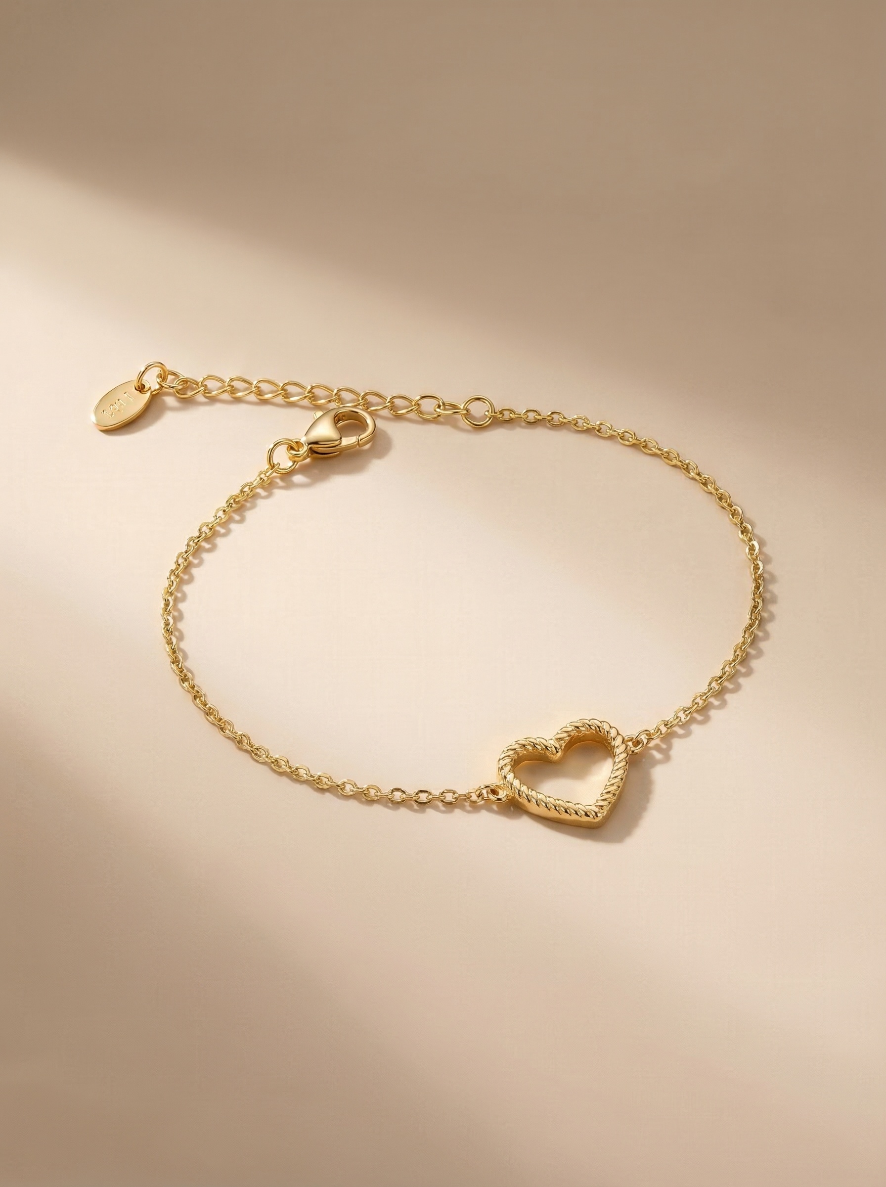 Wholesaler LOLO & YAYA - Stainless steel heart bracelet