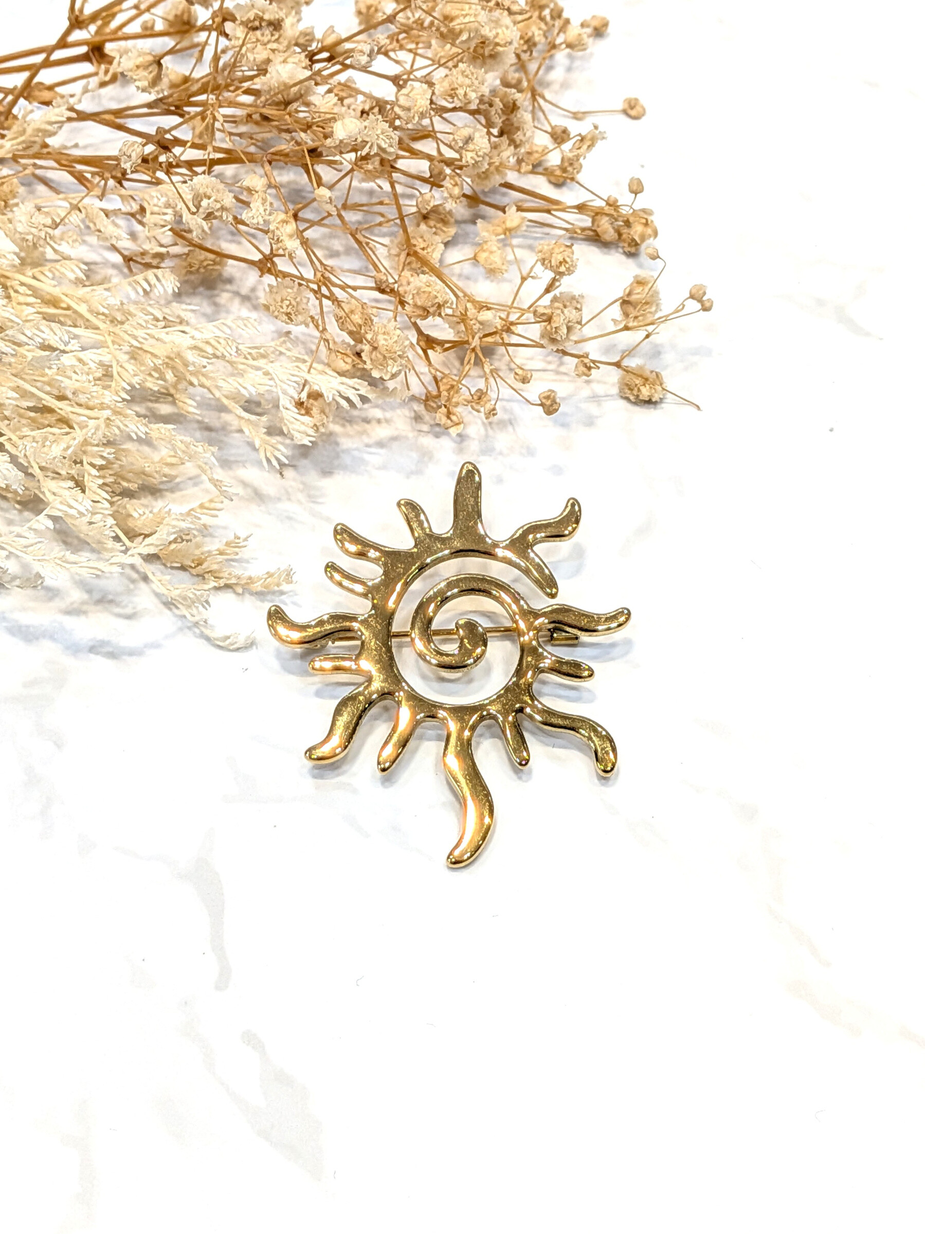 Wholesaler Lolo & Yaya - Lamballom stainless steel seal brooches
